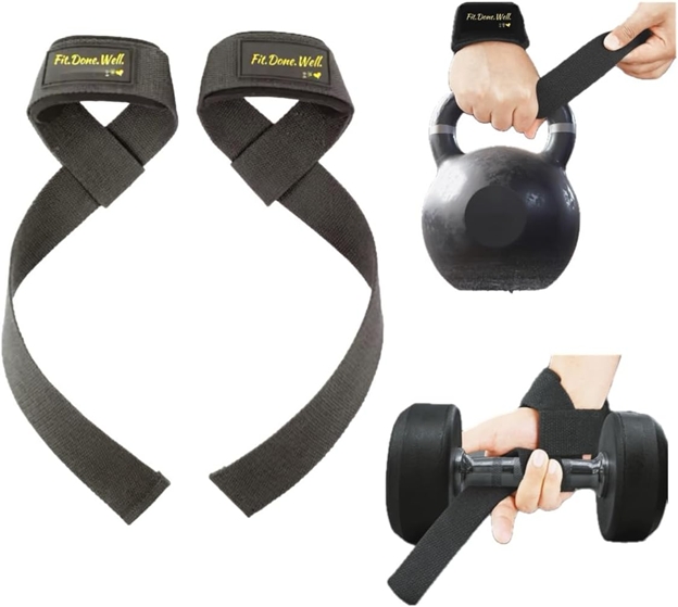 Fit.Done.Well. Lifting Wrist Straps main image